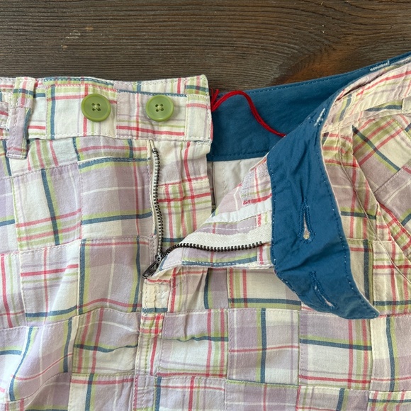 Horny Toad NWT‎ Plaid Patchwork Short Skirt Organic Cotton Size 8 - Picture 5 of 9